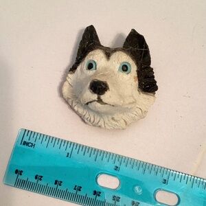 Collectible 1990s HUSKY REFRIGERATOR MAGNET…